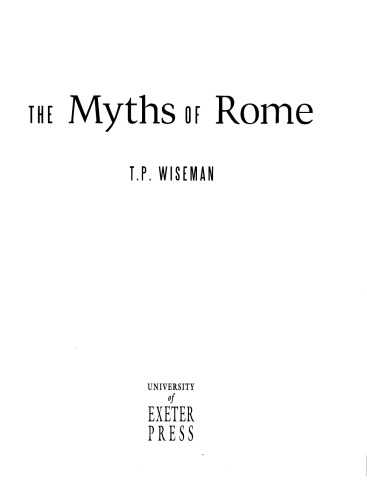 The Myths of Rome